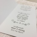 Chalkboard wedding invitations by Dilly & Dilly