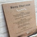 Nordic Heart Menu Cards by Dilly & Dilly