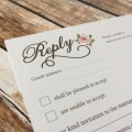 Evie Wedding Reply Cards by Dilly & Dilly
