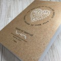 Nordic Heart Order of Service Covers by Dilly & Dilly
