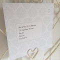 Cresta Wedding Reply Card by Dilly & Dilly