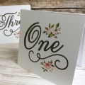 Evie Table Number Cards by Dilly & Dilly