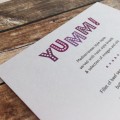 Name in Lights Menu Cards by Dilly & Dilly