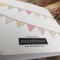Bunting Wedding Invitation by Dilly & Dilly